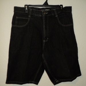 South Pole Black Shorts